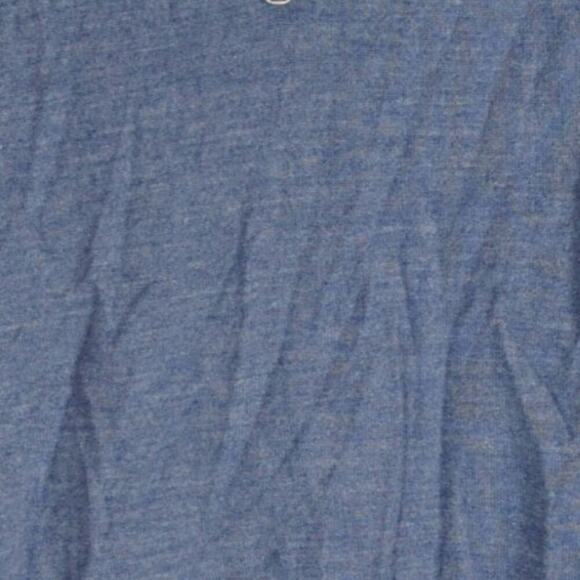 J. Crew Blue Wool & Acrylic Blend Mock Neck Quarter Zip Pullover Sweater Men's M - Picture 4 of 8